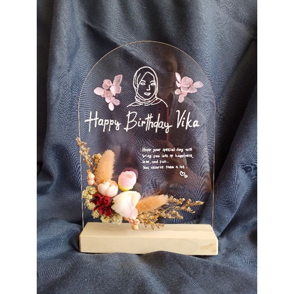 Custom Led Standing Acrylic | Acrylic gift | acrylic painting