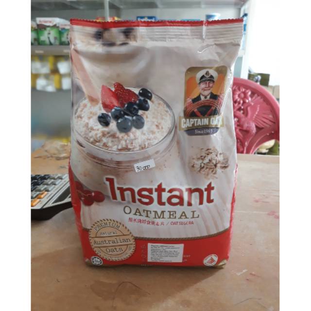 Captain instant oatsmeal 800g