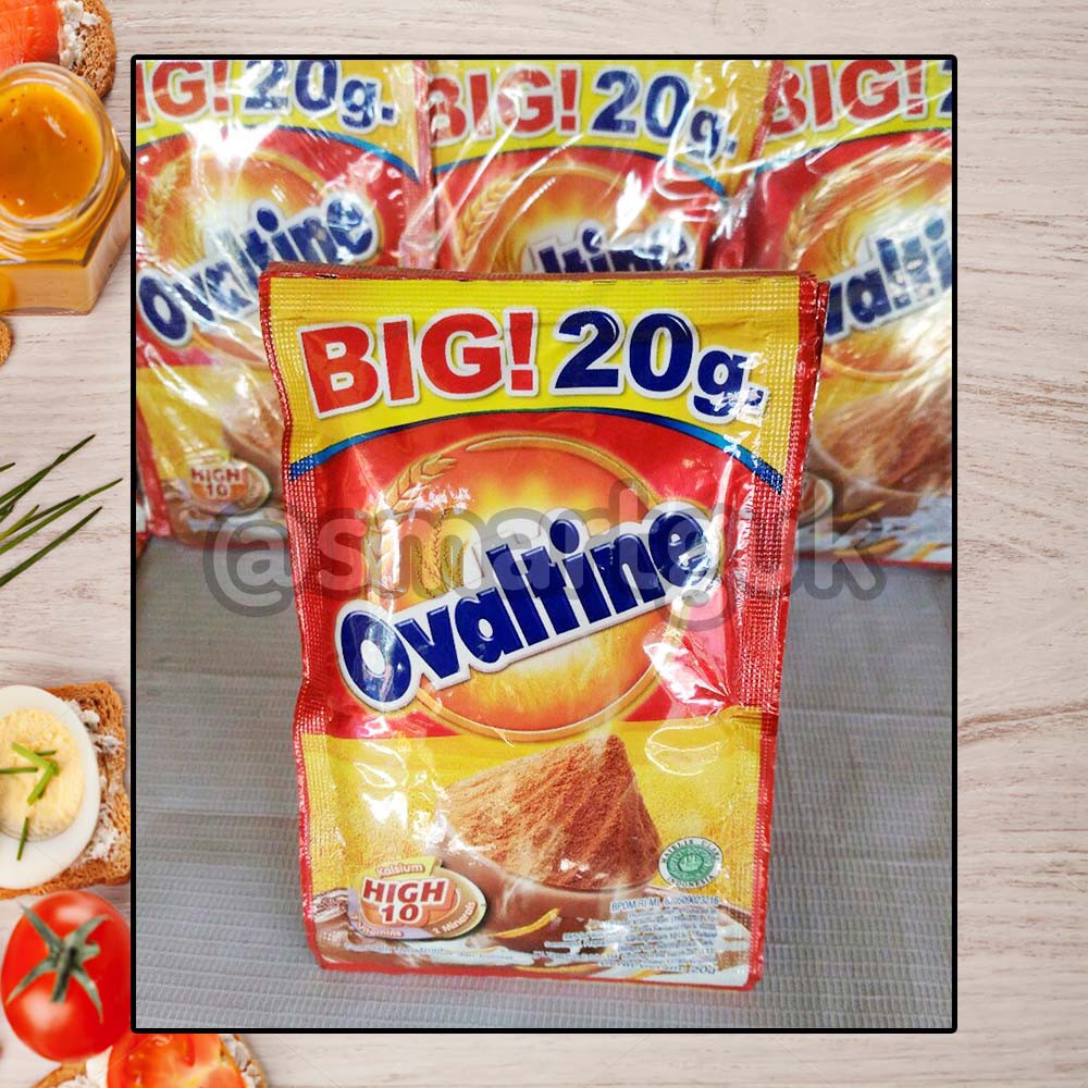 

Ovaltine Renceng BIG 20 Gram x 10 Pcs Sachet High Calsium