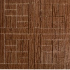 PROMO!! BUY 25PCS FREE 1PCS !! Wallpaper Foam 3D Sticker Motif Kayu Tebal 4mm & 5mm-BK0242 6MM