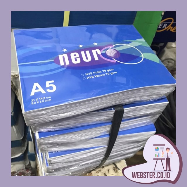 

WE944 KERTAS PRINT & FOTOCOPY BARU KERTAS TOYS A5 HVS PUTIH 70 GRAM NEURO A4 DI BAGI 2 BY WEBST