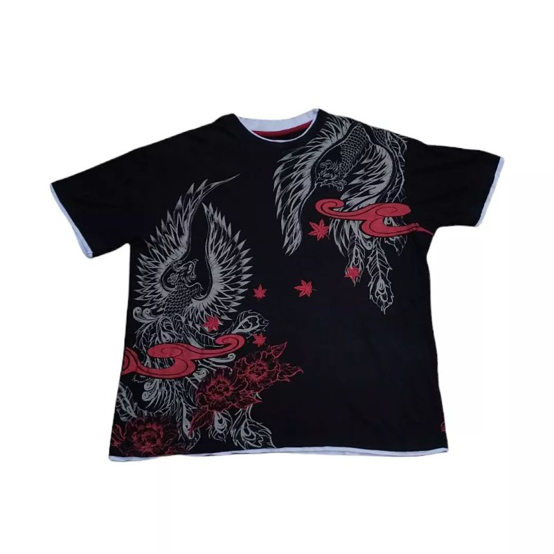 baju kaos oblong sukajan space opera bekas second branded preloved