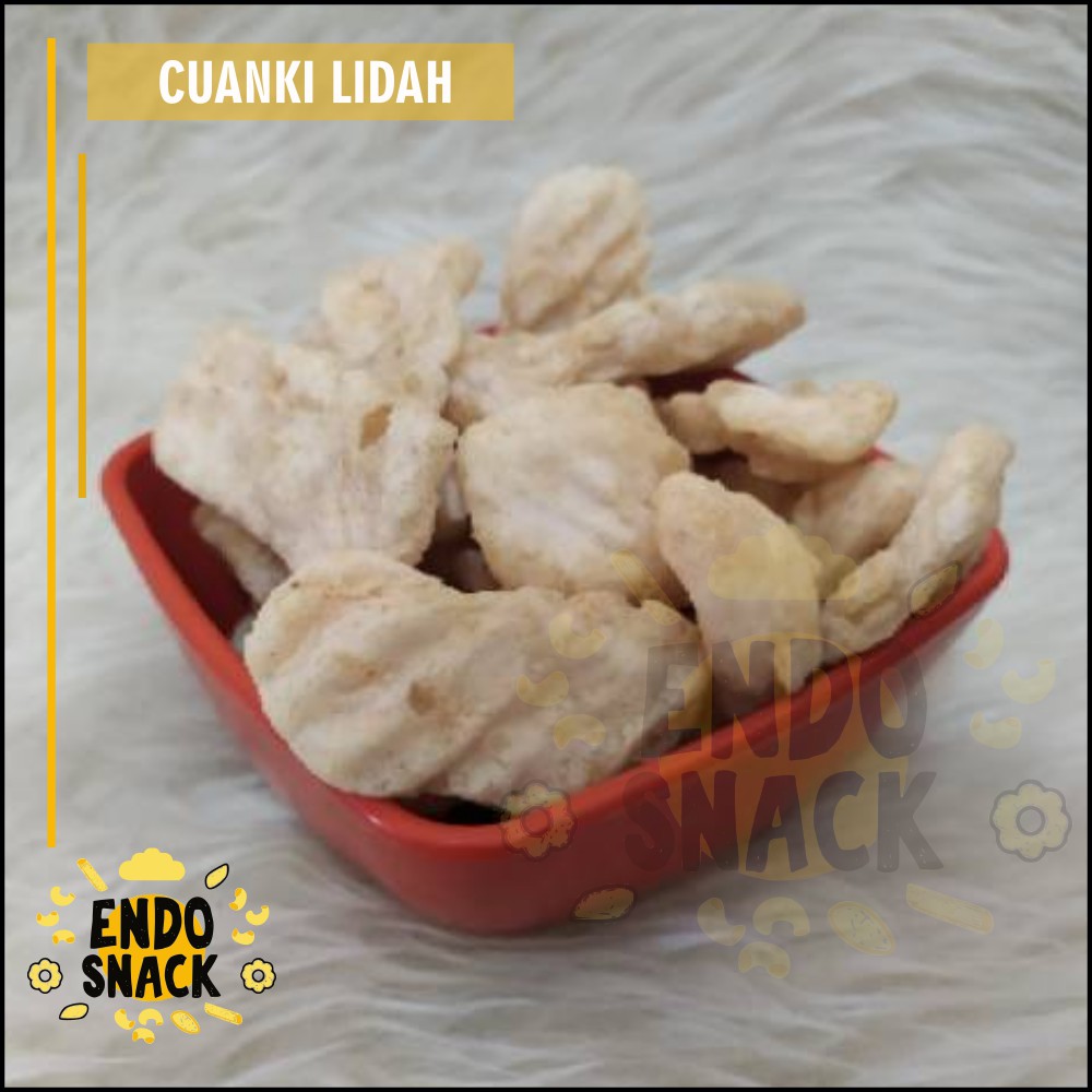 100 Pcs Cuanki Lidah Cuanki Batagor Khas Garut Pelengkap Baso Aci, Seblak, Mie Instan