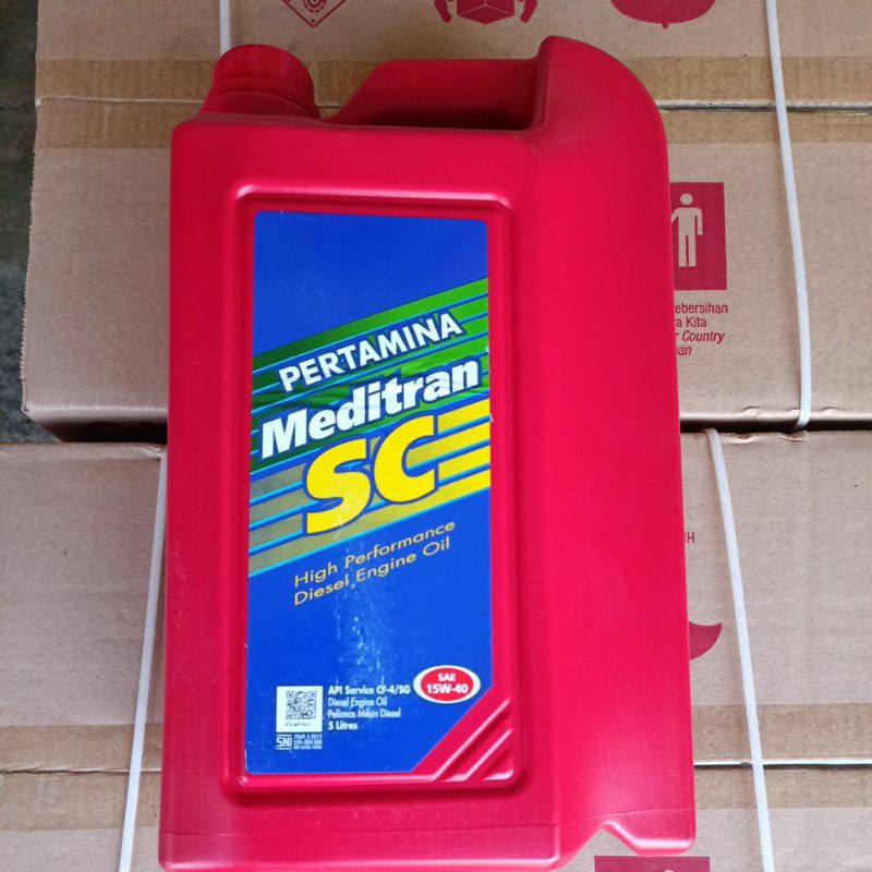 Meditran sc 15w-40 isi 5 liter