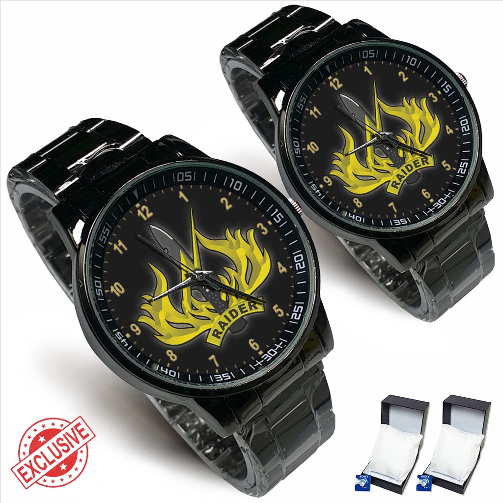 Jam Tangan Rantai Couple RAIDER - 7 (Special)