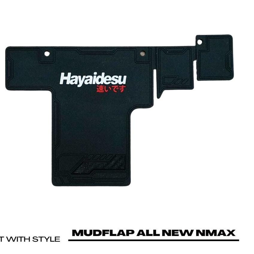 limited STOCKHayaidesu All New Nmax 2020-2022 Mudflap Penahan Lumpur Aksesoris Variasi - PREMIUM|SQ7