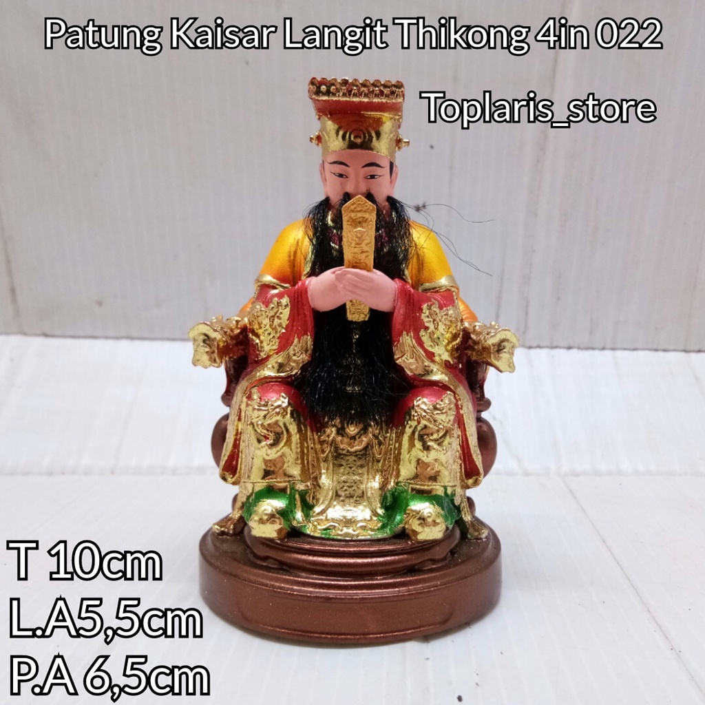 Patung Thikong Tien Kong 4in 022