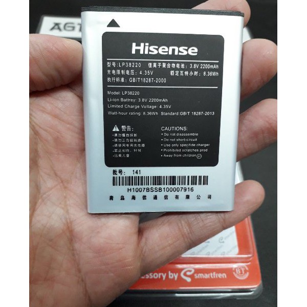 Batre Andromax R Smartfren 4G LTE Baterai Original   aah