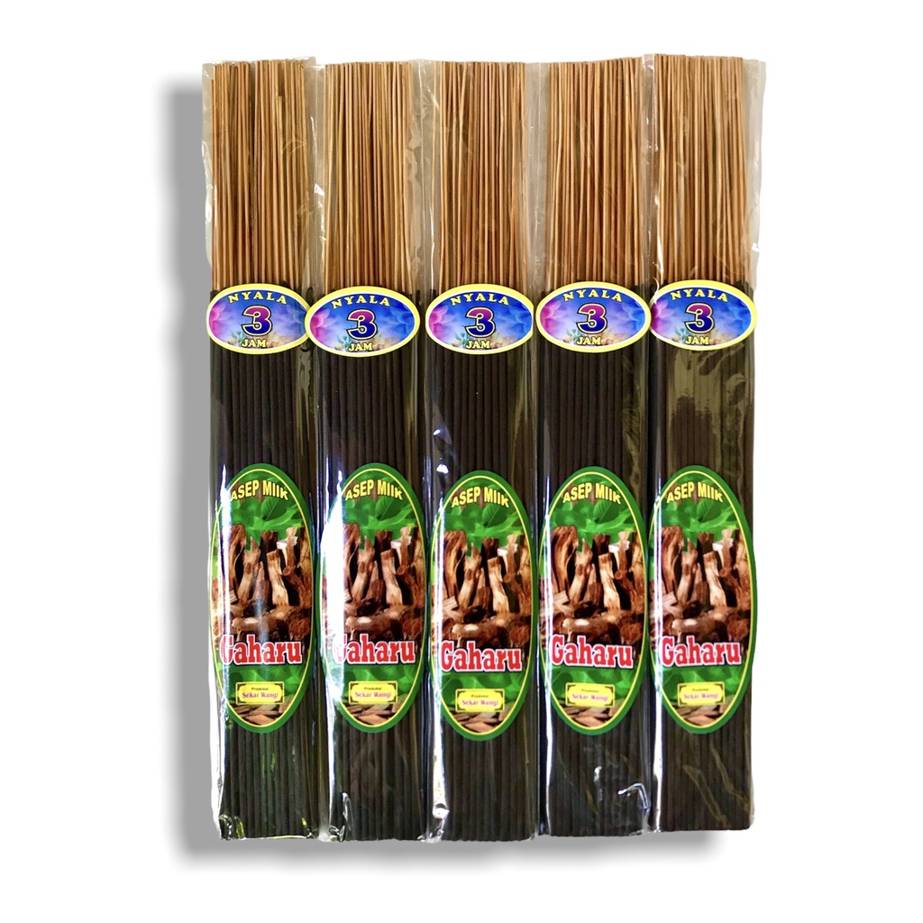 Dupa Hio Jumbo 3 Jam Kemenyan Gaharu Abu Dingin 39 cm 1 bungkus isi 50 stick Abu dingin produksi Sekar Wangi