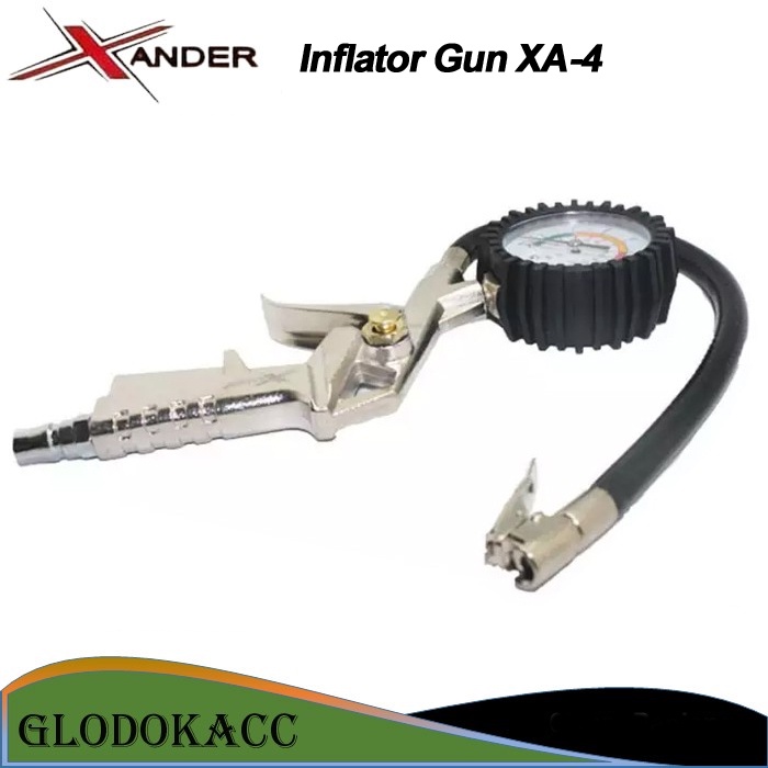 Tire Inflator Gun / Xander XA-4 Pengukur Tekanan Angin Ban