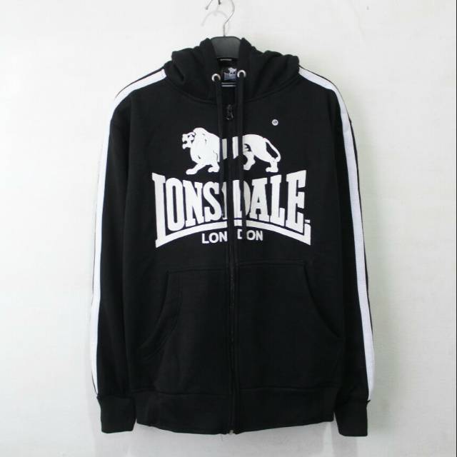 SWEATER ZIPPER LONSDALE - HOODIE LONSDALE - JAKET CASUAL
