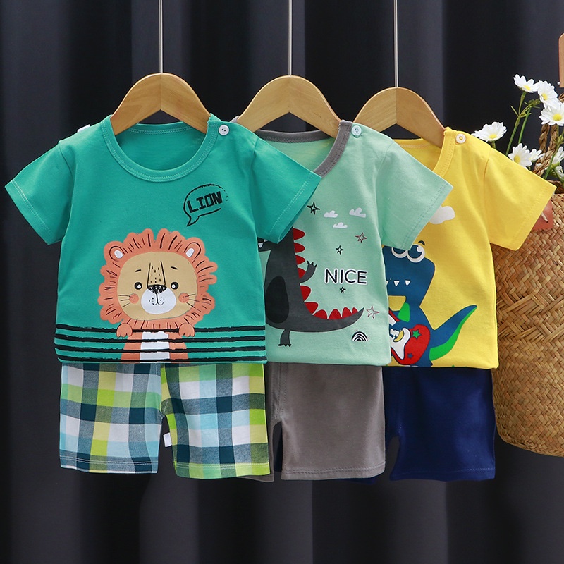 Hansen Gallery Setelan Kaos Anak Pakaian Anak Import Pendek HG 012