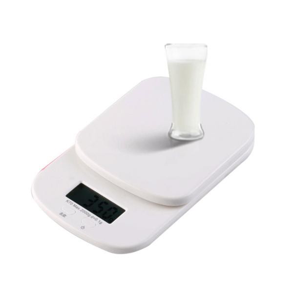 Timbangan Dapur Mini Digital Scale 2000g 0.1g - K70a - White--Taffware