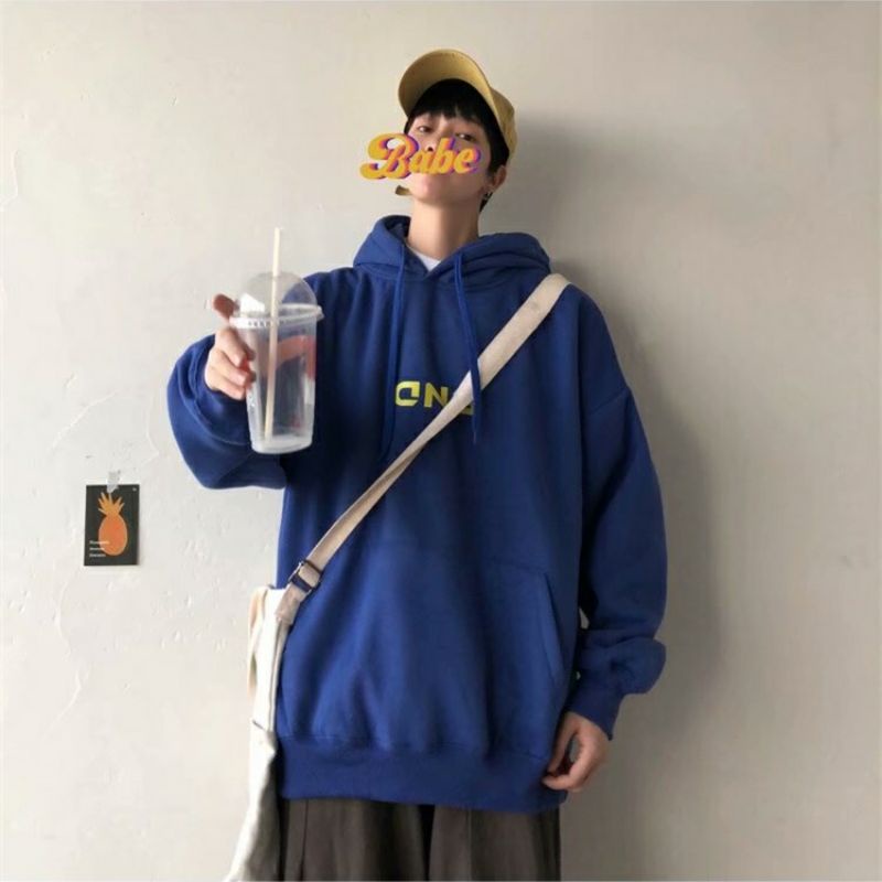 S - XXXXXL(6XL) Hoodie END Jaket BIGSIZE OVERSIZE Harajuku Style JUMBO Pria Wanita Sweatshirt Orange Benhur Hitam