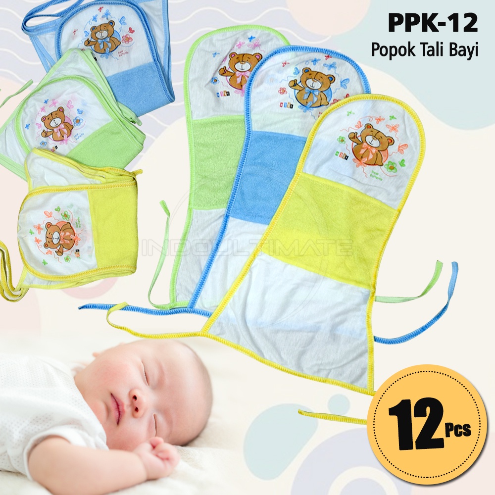 12PCS Popok Bayi Popok Tali Pakaian Baru Lahir Bayi New Born  PPK-12 RANDOM Pcs Popok Kain Tali Bayi Popok Kain bayi Popok Tali Bayi Popok Bayi Popok bayi baru lahir Popok bayi new born