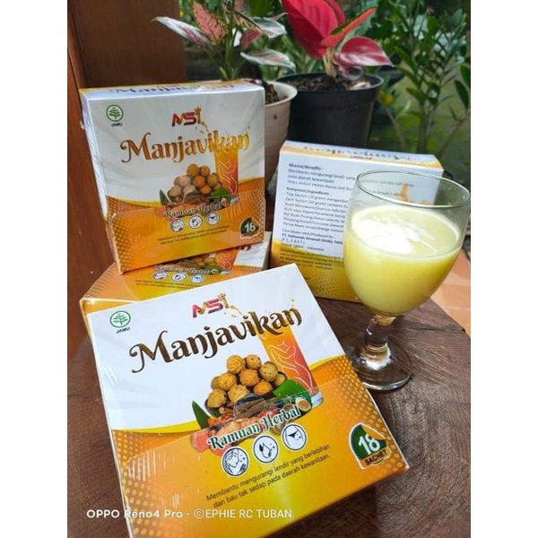 

5 sachet Jamu kuning viral