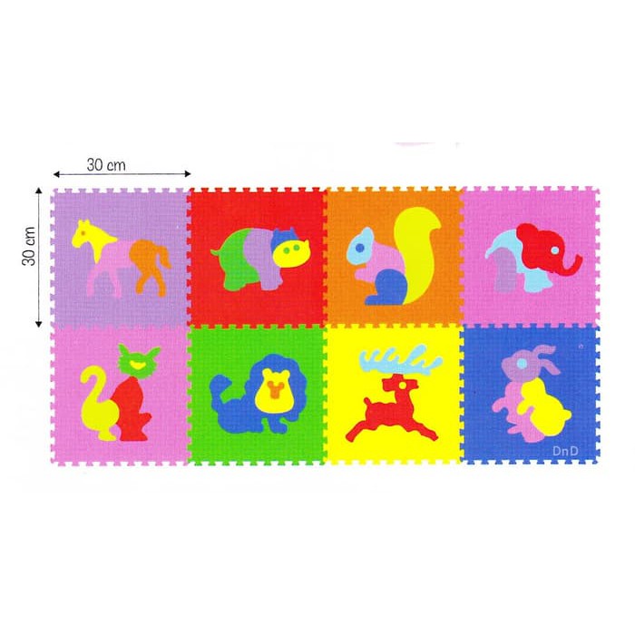 Matras Puzzle - Puzzle Lantai - Puzzle Evamat Mainan Anak - Matras Edukasi / Puzzle Evamat / Evamats