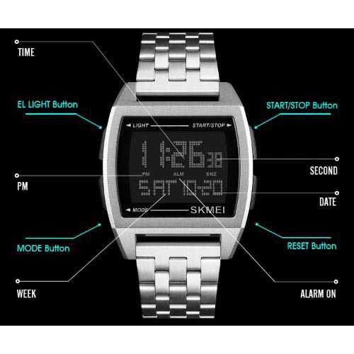 IDN - SKMEI Jam Tangan Digital Pria - 1368