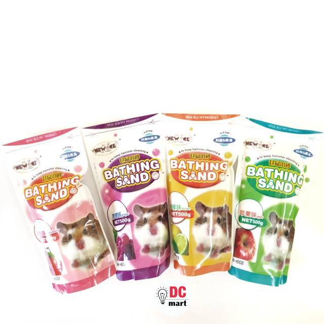 Bathing Sand Pasir Hamster New Ace 500Gr