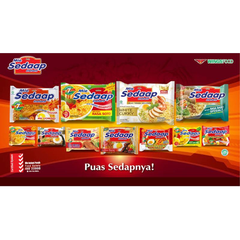 

Mie Sedaap All Variant Rasa || Harga per-Piece