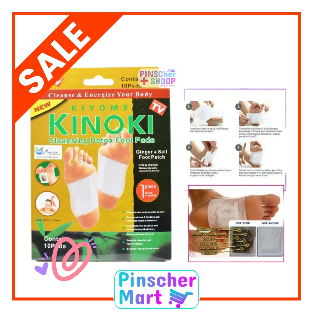 Plester Kinoki Gold isi 10 Pcs