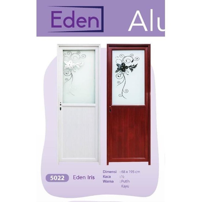 PINTU KAMAR MANDI PINTU ALUMUNIUM EDEN IRIS 5022