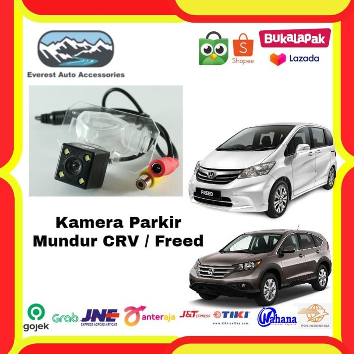 Kamera Camera Parkir Mundur CRV &amp; Freed Plug N Play ( Rearview Parking Camera Freed &amp; CRV)