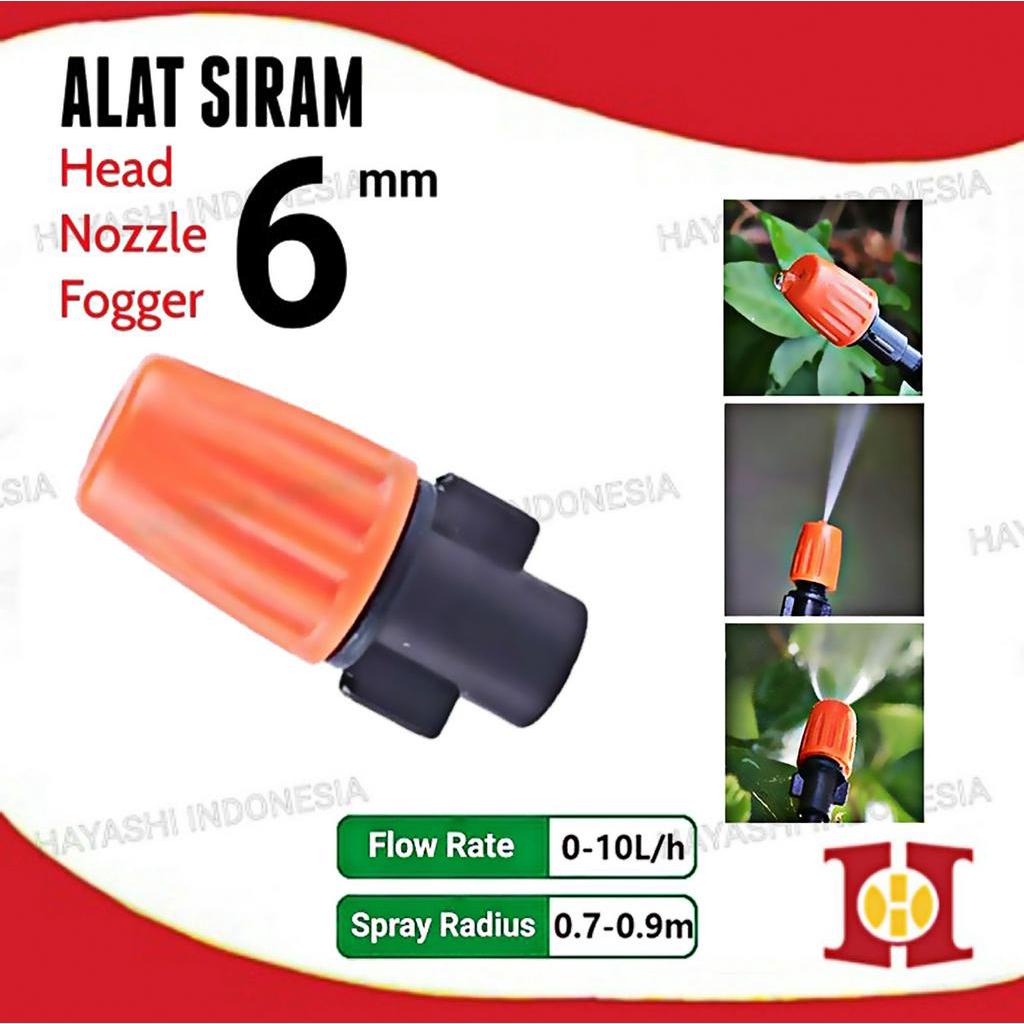 Fogger Head  Mist Nozzle for Misting  Mist Sprayer Alat Siram -10PC