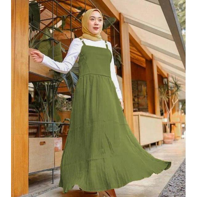 1 KG MUAT 4 PCS || ELLE OVERALL / OVERALL POLOS MOSCREPE PREMIUM