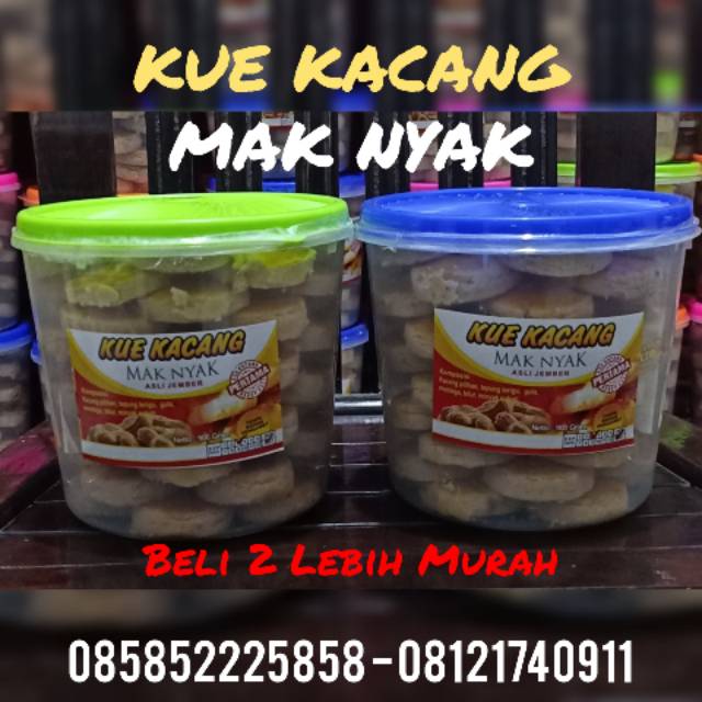 

Kue Kacang MAK NYAK 900gr (Bundling 2)