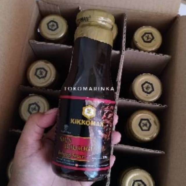 

KIKKOMAN Sauce Garlic Teriyaki Saus Bulgogi Blackpepper Gochujang BBQ Mirin