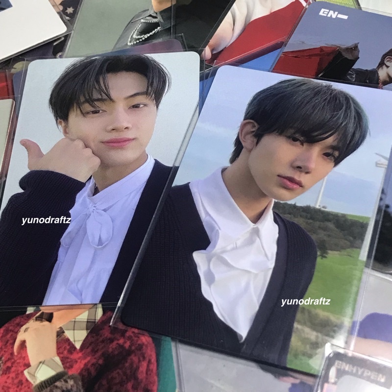 heeseung jay photocard pc ums d:a da pob bene dimension answer
