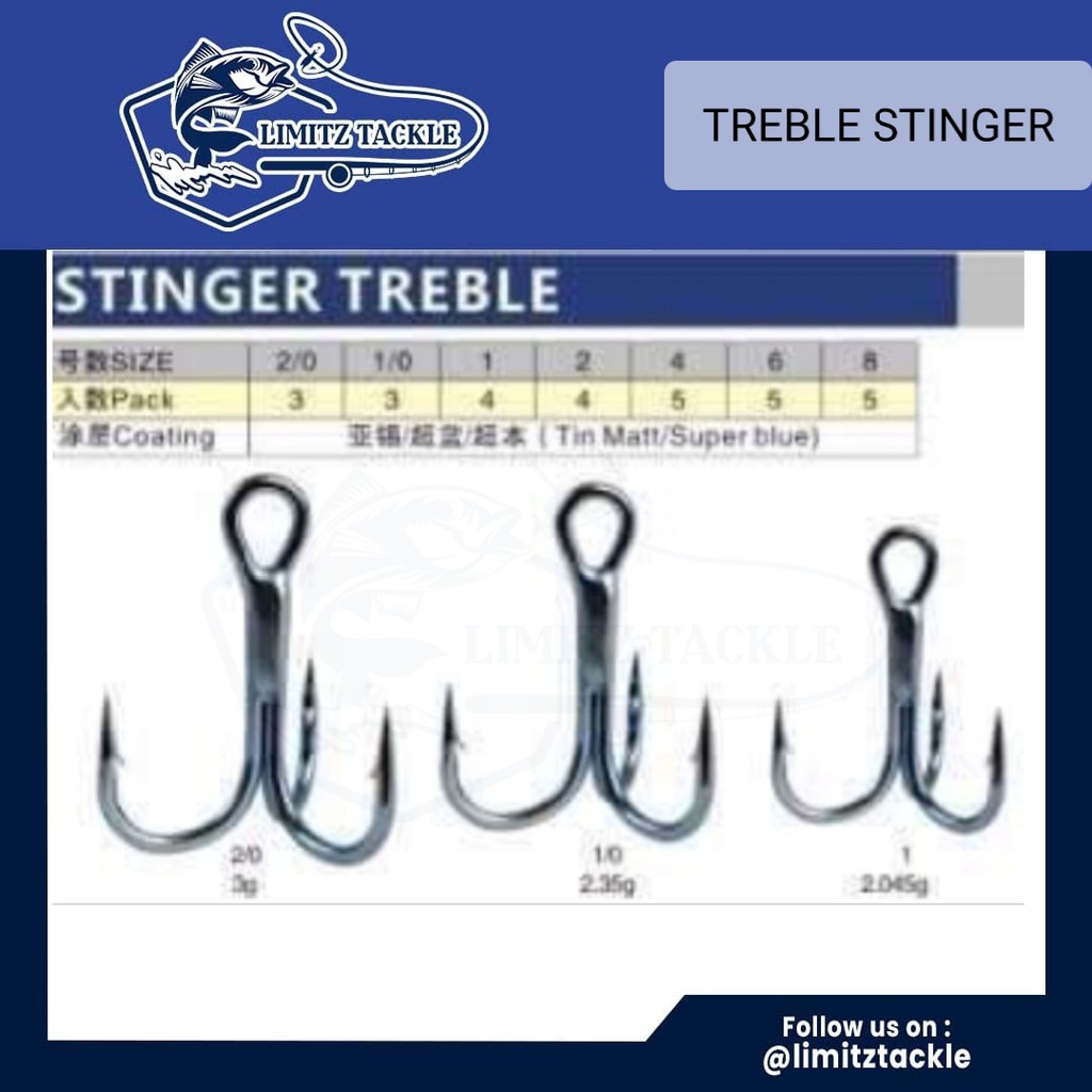 Stinger X4 Treble hook