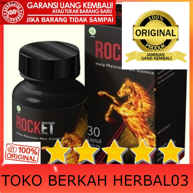 100% ASLI ROCKET OBAT HERBAL KUAT STAMINA PRIA ASLI