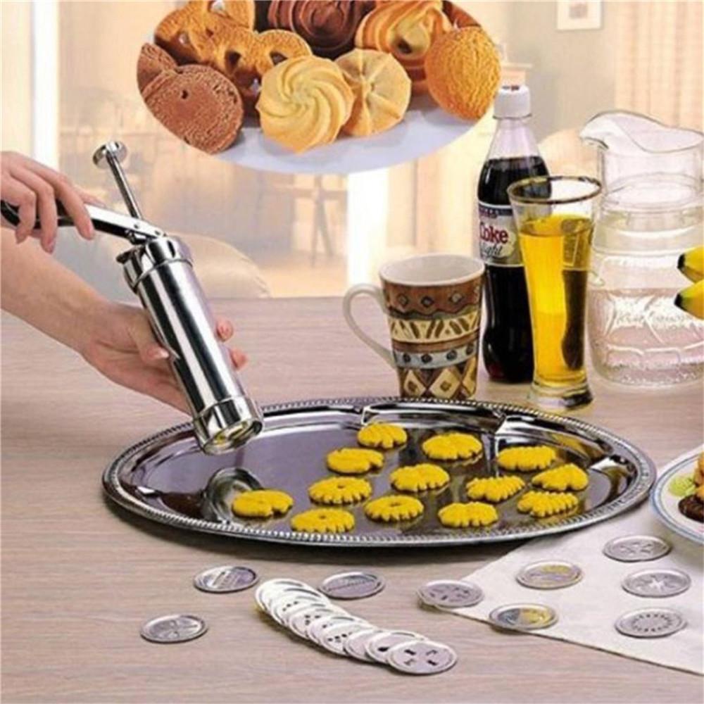 R-FLOWER Biscuit Making Home 4nozel Dekorasi Kue Pump Press