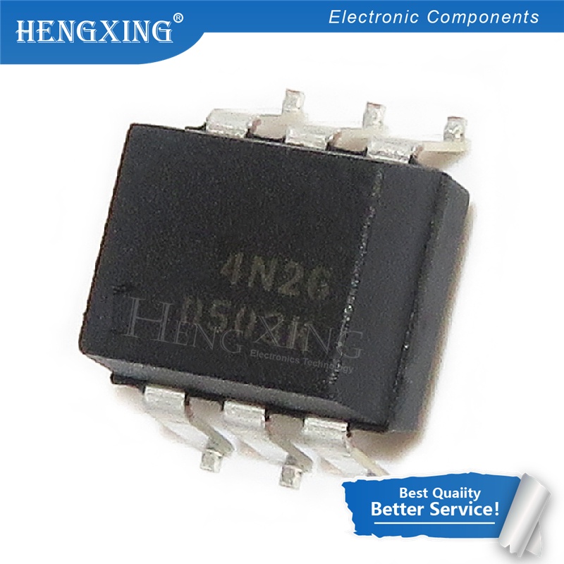 100pcs Ic EL4N26 4N26S 4N26 N26S SMD SOP-6