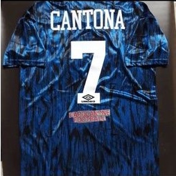 JERSEY MANCHESTER UNITED AWAY RETRO 1992 1993 1994 92 93 94 BLUE TIGER full name