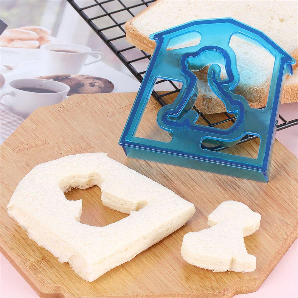 R-FLOWER Sandwiches Cutters Maker Children Gift Sealer Untuk Baking Cetakan Roti