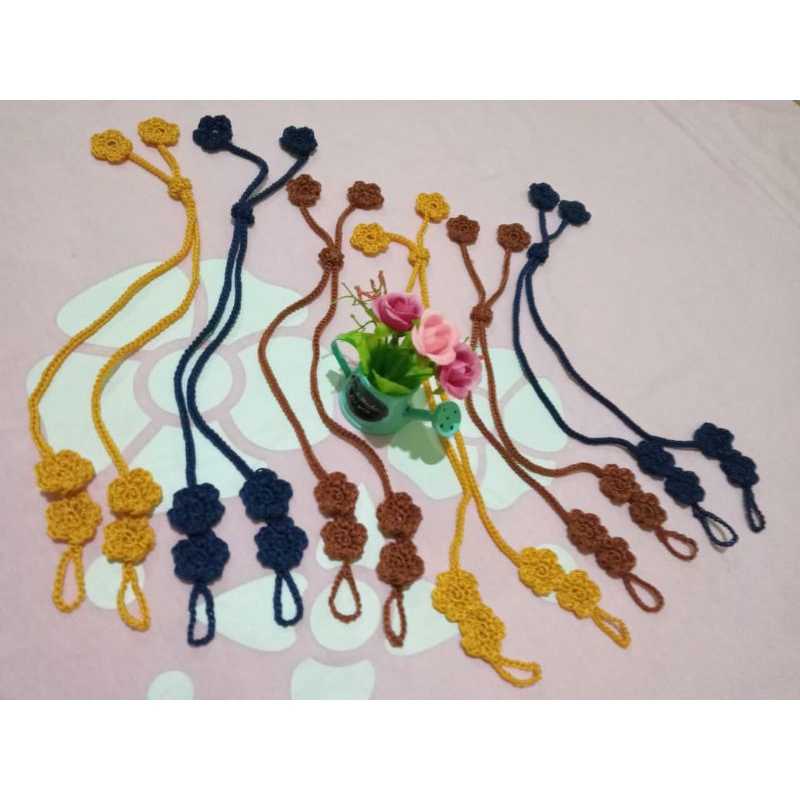 STRAP MASK RAJUT. STRAP MASKER RAJUT