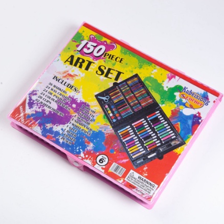 TERBARU-SHENAR - ART SET 150 PENSIL WARNA - COLOURING SET 150 PCS - CRAYON 150 PCS