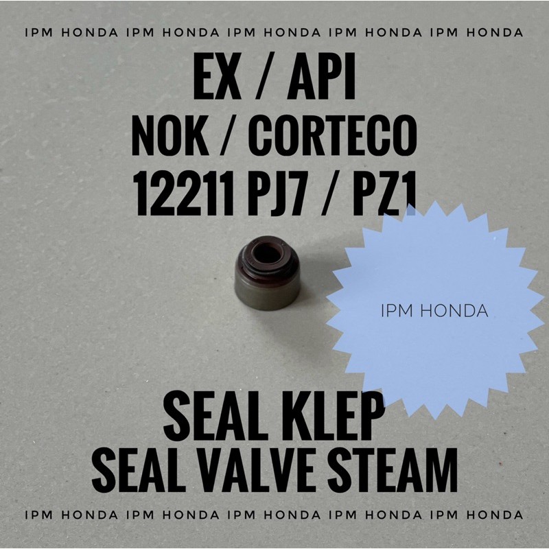 NK / ARX Japan Sil Seal Klep Valve Steam In Minyak Ex Api Honda Jazz City Brio Mobilio Freed CRV BRV HRV Odyssey Civic