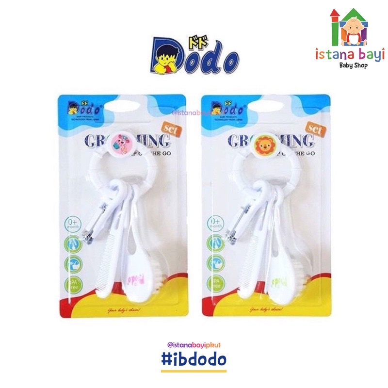 Dodo Grooming set Sisir bayi DAC054 - Gunting kuku set bayi