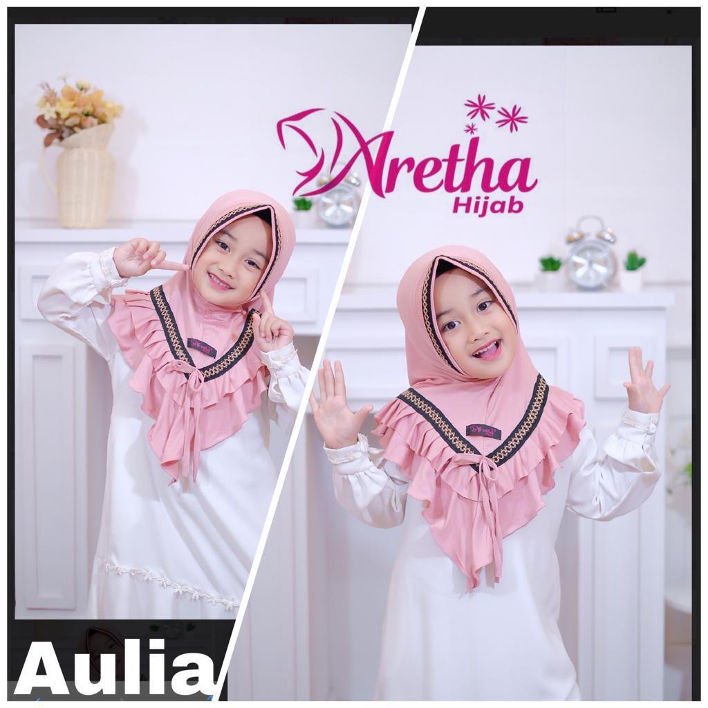 Jilbab Anak aulia By Aretha Untuk 2-5 Tahun