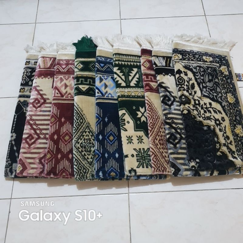 SAJADAH BULU TEBAL SAJADAH YAKAR MIDI FANTASI TURKI 50 X 105 SAJADAH DEWASA ORIGINAL BAHAN BLUDRU TE