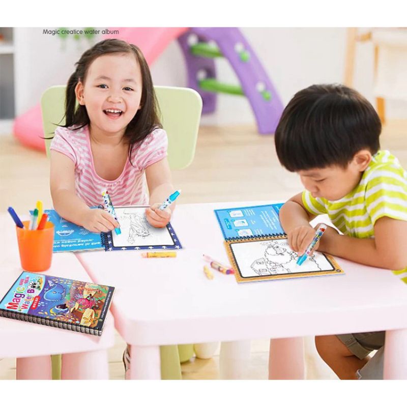 

Magic Water Book - Buku Mewarnai Anak