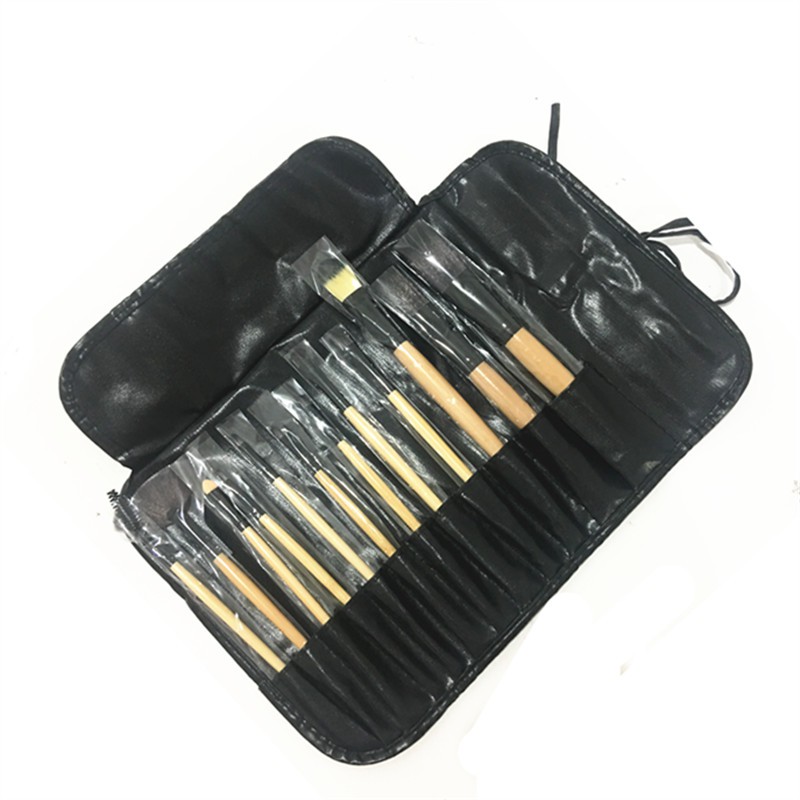 BRUSH MAKE UP SET BRUSH SET KUAS TABUNG KUAS MAKE UP SET 12PCS