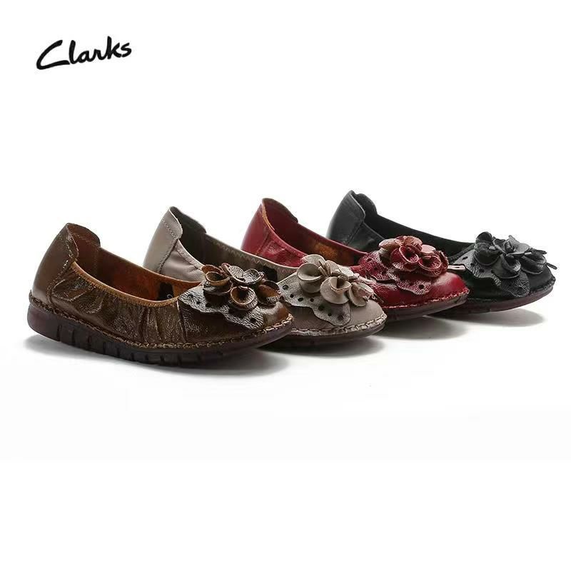 SEPATU CLARKS KD1178 / SEPATU KULIT / SEPATU KANTOR WANITA