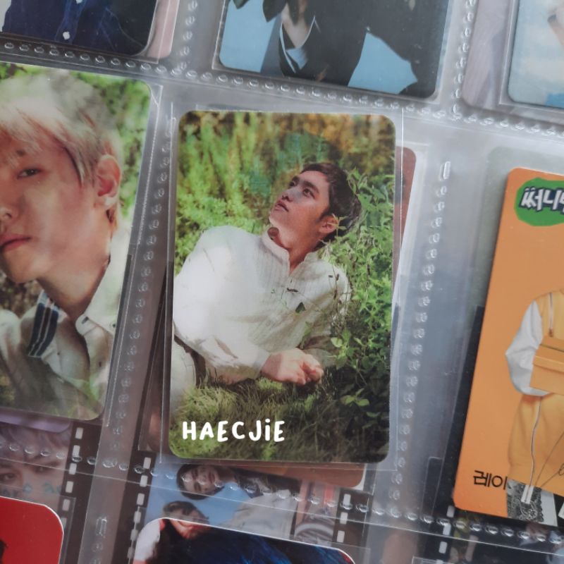 Official Photocard D.O EXO lenticular nature republic v.2 do kyungsoo pc non album