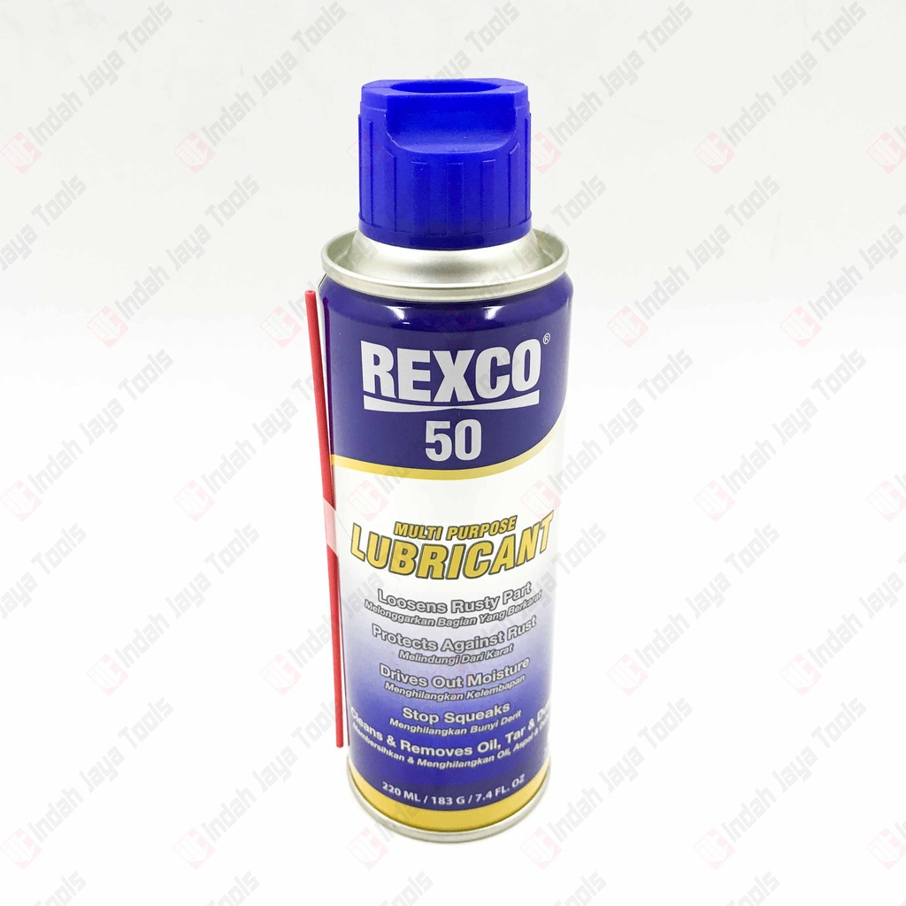 REXCO 50 - 220 ML - Lubricant Pelumas Anti Karat Serba Guna