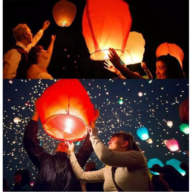 Lampion Terbang / Sky Lantern / Lentera Terbang / Lampion Langit